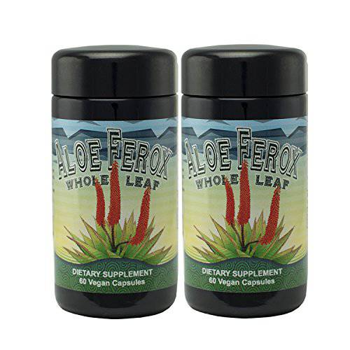 Aloe Ferox Whole Leaf Capsules - 2 Pack