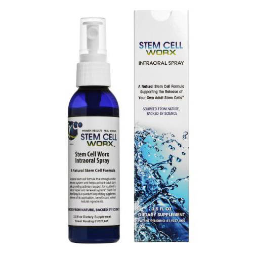 Stem Cell Supplement - Clinically Proven Stem Cell Worx Sublingual. Guaranteed Activation of your Stem Cells. Rapid Energy, Boosts Immunity, Reduces Inflammation and Joint Pain. Severe Joint Pain can take 2.5 months of use to feel full benefits. Manufactured in USA
