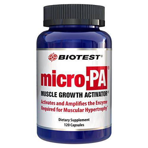 Micro-PA™ Phosphatidic Acid (1G per Serving) - Boost Muscle Gains, for Hard Workouts - 60 Softgels
