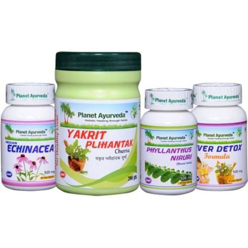Liver Care Pack for Healthy Liver - Ayurvedic Remedy by Planet Ayurveda in USA