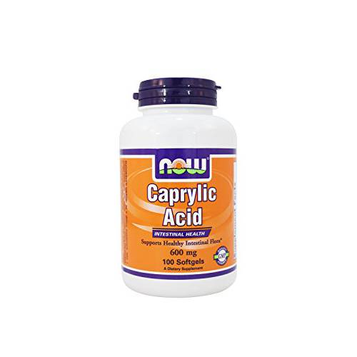Now Foods: Caprylic Acid, 100 sgels (3 pack)