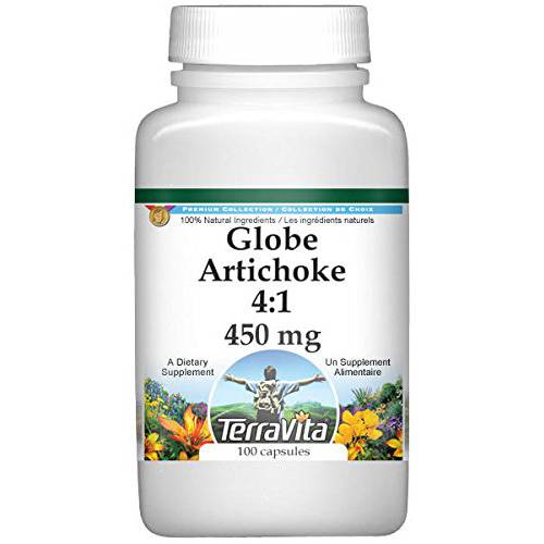 Globe Artichoke 4:1-450 mg (100 Capsules, ZIN: 520257)