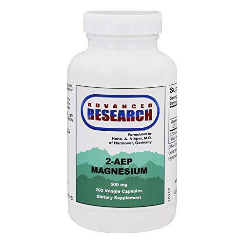 Advanced Research - 2-AEP Magnesium 500 mg. - 200 Vegetable Capsule(s)