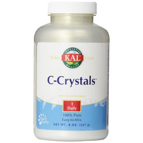 KAL Vitamin C Crystals Unflavored Tablets, 1250 mg, 8 Ounce