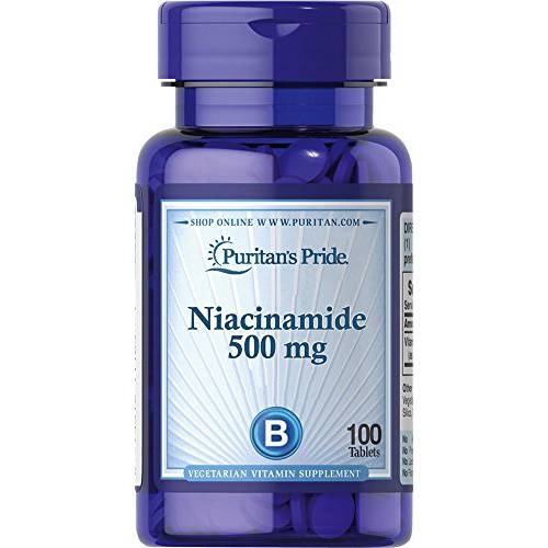 Puritan’s Pride Niacinamide 500 mg 100 TABS