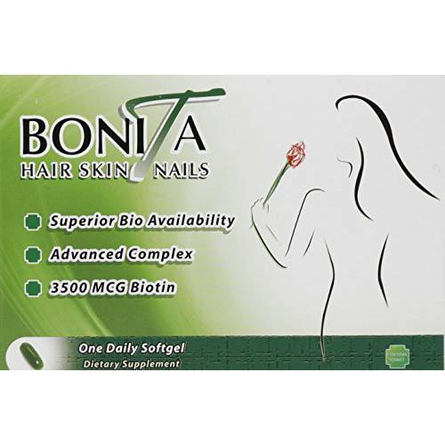 Essential Source Bonita Hair Skin and Nails - 30 Softgels -Pack of 2