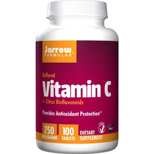 Jarrow Formulas Vitamin C, Provides Antioxidant Protection*, 750 mg, 100 Tablets