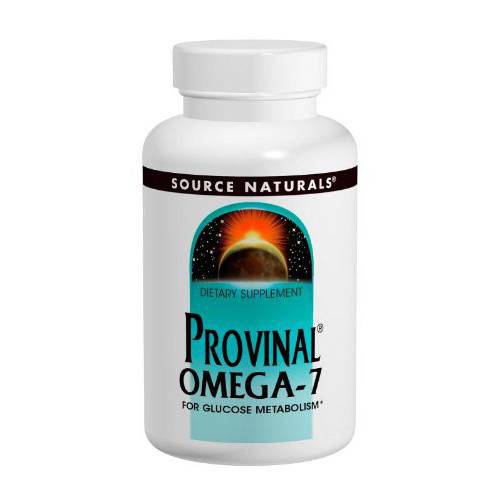 Source Naturals Provinal Omega-7 for Glucose Metabolism, 90-Softgels
