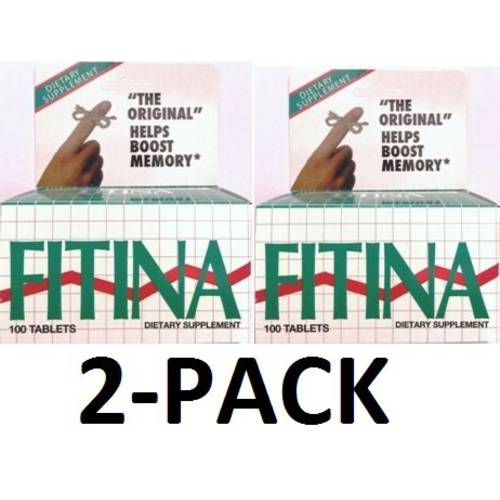 Fitina Memory Support Supplement 100 Tablets 2-Pack