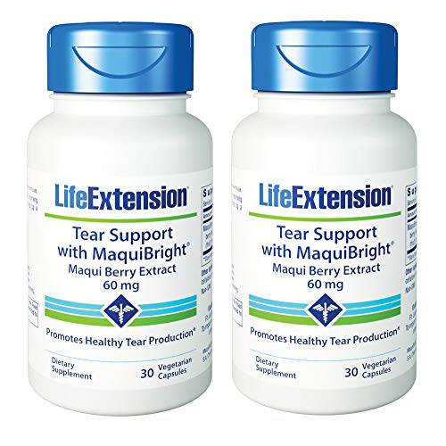 Life Extension Tear Support with MaquiBright 60 mg, 30 Vegetarian Capsules