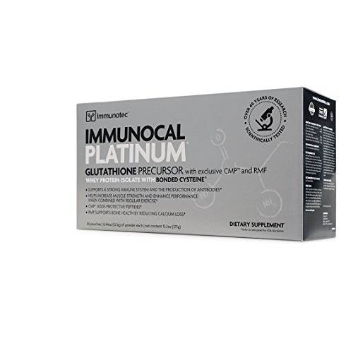 Immunotec Immunocal Platinum (30 pouches) - NEW PACKAGING