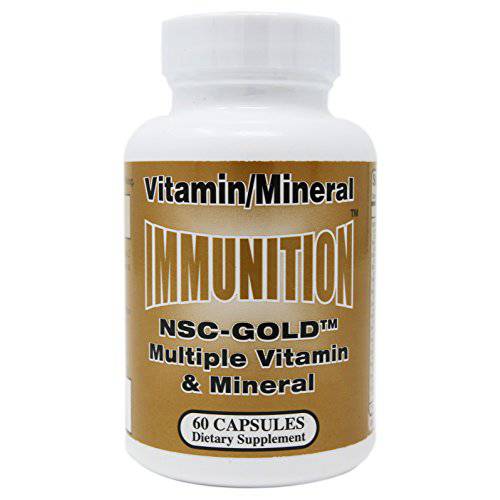 NSC Gold Multiple Vitamin & Minerals 60 Capsules