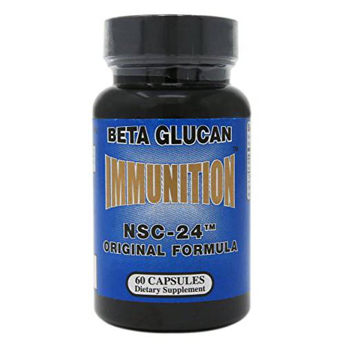 Immunition Nsc-24 Beta Glucan Original Formula 3 Milligrams 60 Capsules