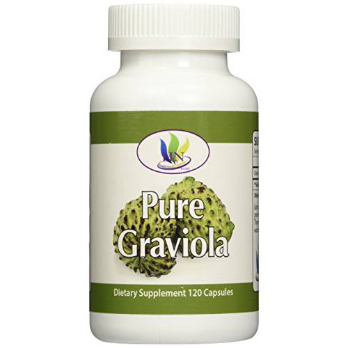 Fresh Health Nutritions Graviola 120 Capsules Bottle, 1300 mg