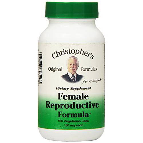 Dr Christopher’s Formula Female Reproductive Formula, 100 Count