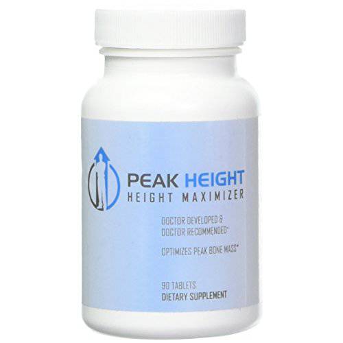 1 Grow Taller Height Pill Supplement-Peak Height 6 Month Supply-Height Supplement-Doctor Recommended, 90 tablets( pack of 6)