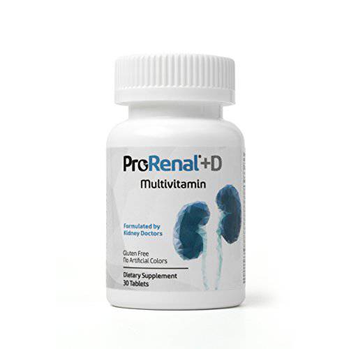 Nephroceuticals ProRenal+D Kidney Multivitamins 30-Day Supply