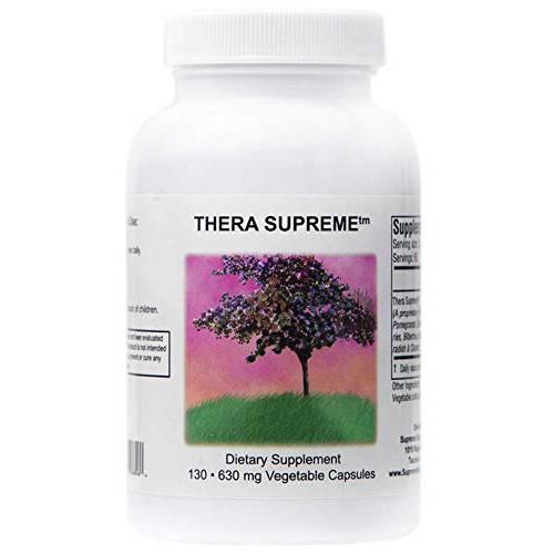 Supreme Nutrition Thera Supreme, 130 Pure Herb Vegetarian Capsules