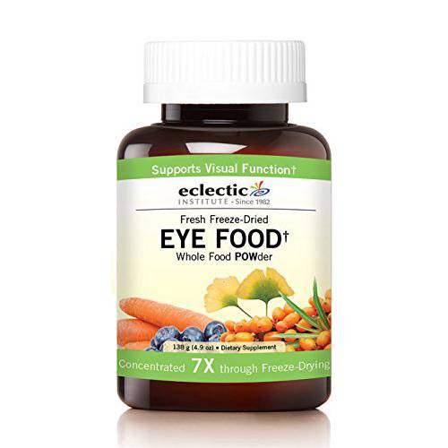 Eclectic Institute Raw Fresh Freeze-Dried Eye Food, Whole Food Powder | 4.9 oz