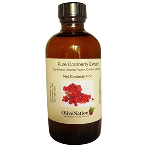 OliveNation Pure Cranberry Extract - 4 ounces - Add the rich taste of cranberries to muffins, sauces and dressings - baking-extracts-and-flavorings