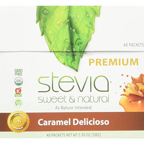 ANUMED INTERNATIONAL Caramel Delicioso Stevia Powder, 0.02 Pound