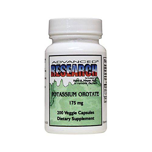 Potassium Orotate 175 Milligrams 200 Veg Capsules