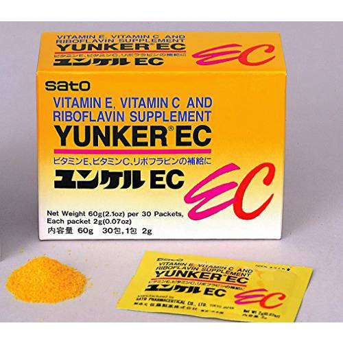 Sato Yunker Vitamin E & C Supplement, 30 Count
