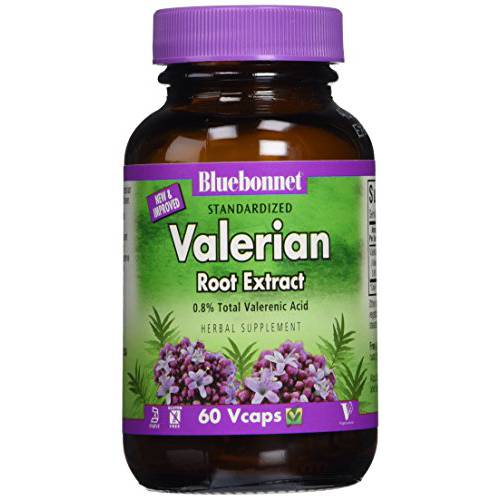 BlueBonnet Valerian Root Extract Supplement, 60 Count