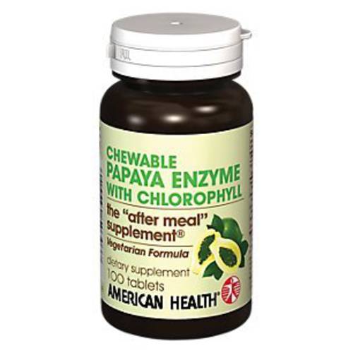 Papaya Enzyme w/Chlorophyll 100 Tablets