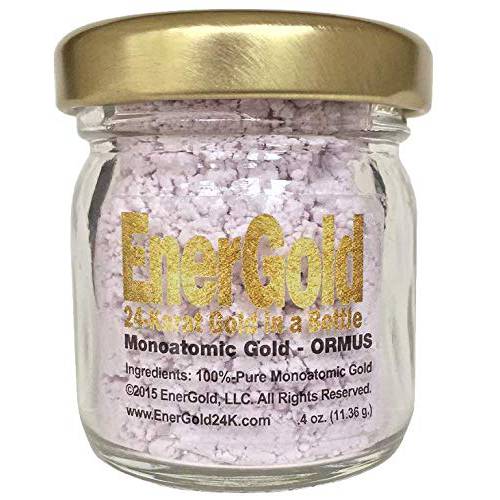 EnerGold World’s ONLY Pure-Gold-Based M-State Monoatomic Gold/ORMUS No Salt, Dyes, or Fillers