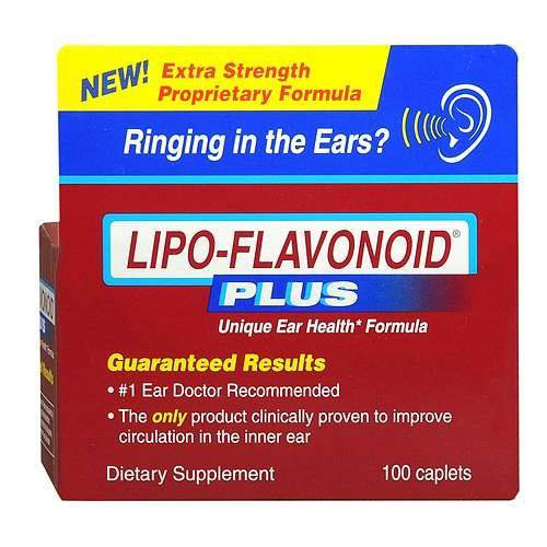 Lipo-Flavonoid Plus Dietary Supplement, For Ear Health 100 ea Pack of 3