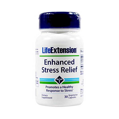 Life Extension Enhanced Stress Relief, 30 Veg Caps (Pack of 2)