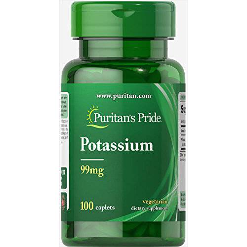 Puritan’s Pride Potassium 99 mg