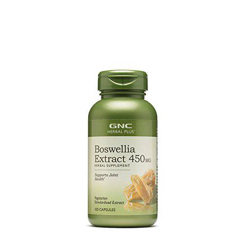 GNC Herbal Plus Boswellia Extract 450mg | Supports Joint Health | 100 Capsules