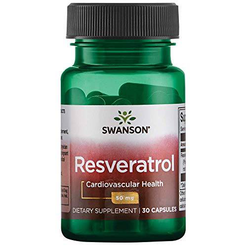 Swanson Resveratrol 50 50 Milligrams 30 Capsules