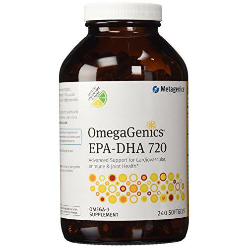 Metagenics EPA-DHA 720 Lemon 240 softgels