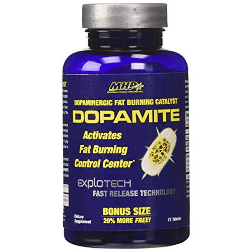 MHP Dopamite Dopaminergic Fat Burning Catalyst, 72 Count