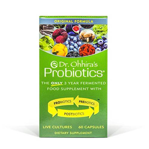 Dr. Ohhira’s Probiotics 60 Capsules each, Original Formula - 2 Pack