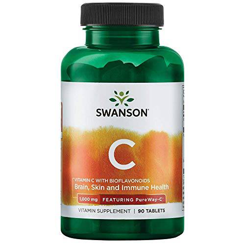 Swanson Pureway-Vitamin C 1Vitamin 000 Milligrams w/Bioflavonoids 1Vitamin 000 Milligrams 90 Tabs