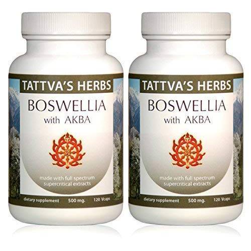 Tattva’s Herbs Boswellia Serrata Holistic Extract - 65% Boswellic Acids - Supports Healthy Joint Function Pain Relief - Anti-Inflammatory 240 Count (Pack of 2) - from