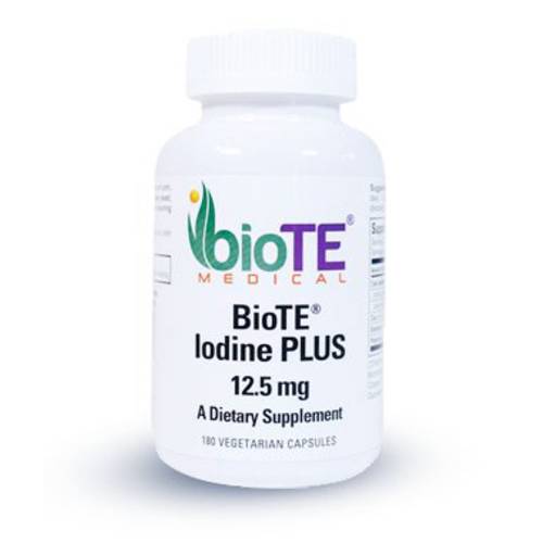 BioTE Medical - Iodine PLUS 12.5 mg, 180 Veggie Caps