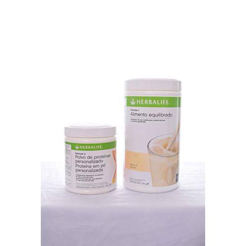Herbalife Formula 1 Shake Mix Dutch Chocolate 500 Grams and Formula 2 Personalized Protein Powder (PPP) - 200 Grams Unflavored
