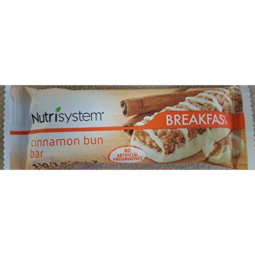 Nutrisystem Breakfast - Cinnamon BUN BAR (6 Count)