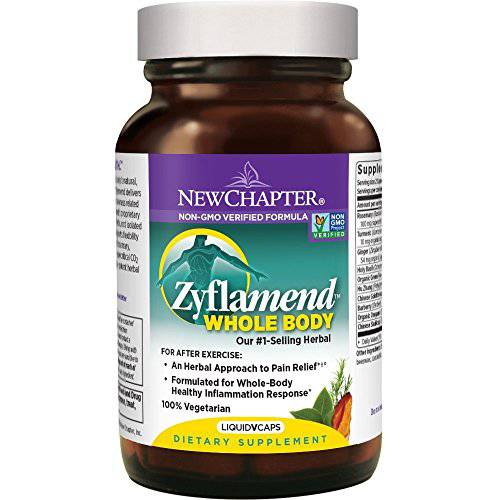 The 1-selling herbal formula in the U.S. (according to 2009 SPINS data) for healthy inflammation response* - New Chapter Zyflamend Whole Body