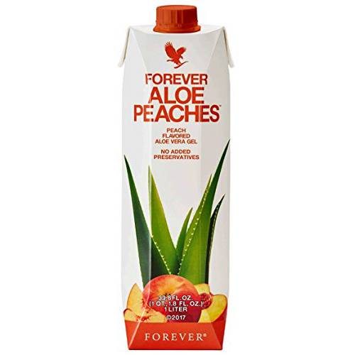 Forever Living Forever Aloe Bits N’ Peaches 33.8 fl oz
