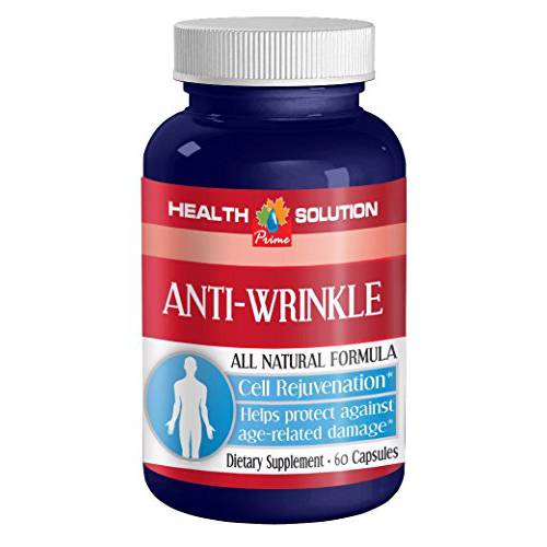 Vitamin A retinol - ANTI-WRINKLE ANTI-AGING COMPLEX - Skin care anti aging (1 Bottle 60 Capsules)