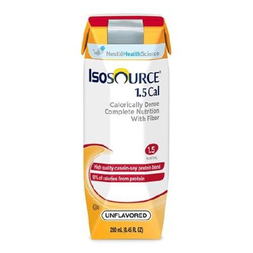 Isosource 1.5 Cal Nutritional Supplement Unflavored 8 oz Prisma Case of 24