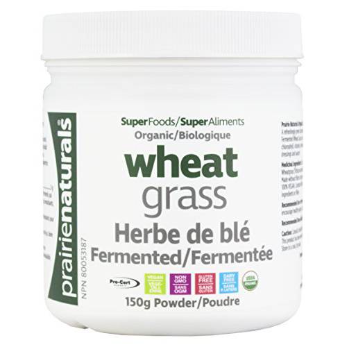 Prairie Naturals Organic Fermented Wheat Grass Juice Powder, 10.6 Ounce