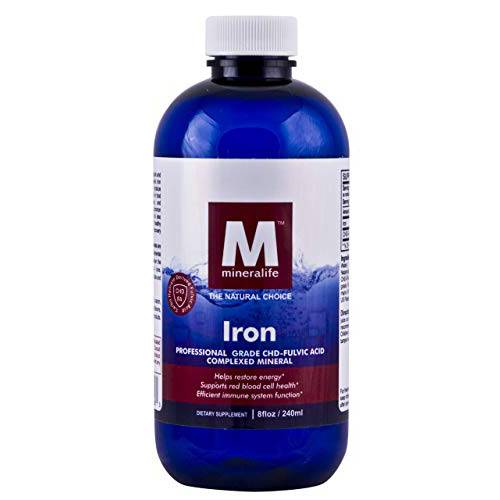 Liquid Ionic Iron Supplement | Iron Deficiency | Hormone Support | Energy Support | Encourage Healthy Muscles