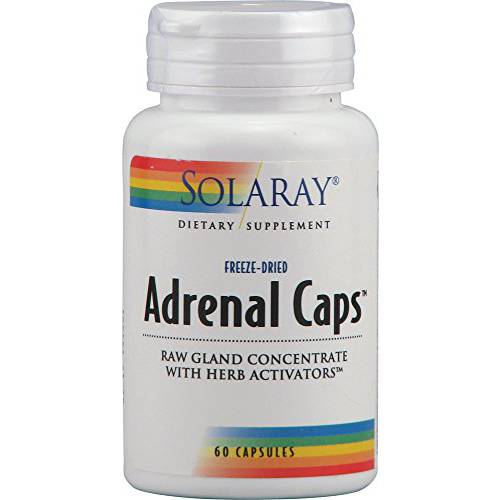 Adrenal Caps 170mg Solaray 60 VegCaps
